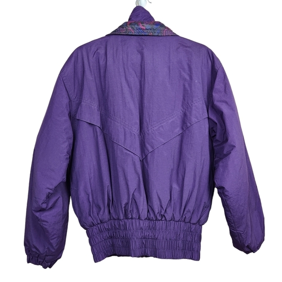 Vintage 80s 90s Hot Music Ski Jacket Winter Coat Graphic Women's Size Medium - Picture 5 of 11